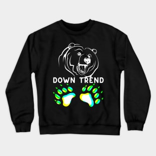 Down Bear Market Crewneck Sweatshirt